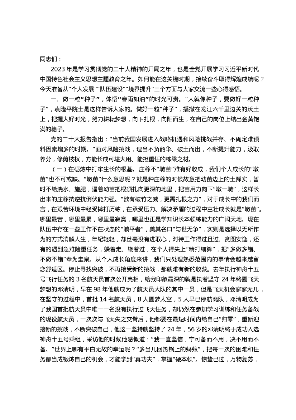 公安局长主题教育专题党课.doc_第1页