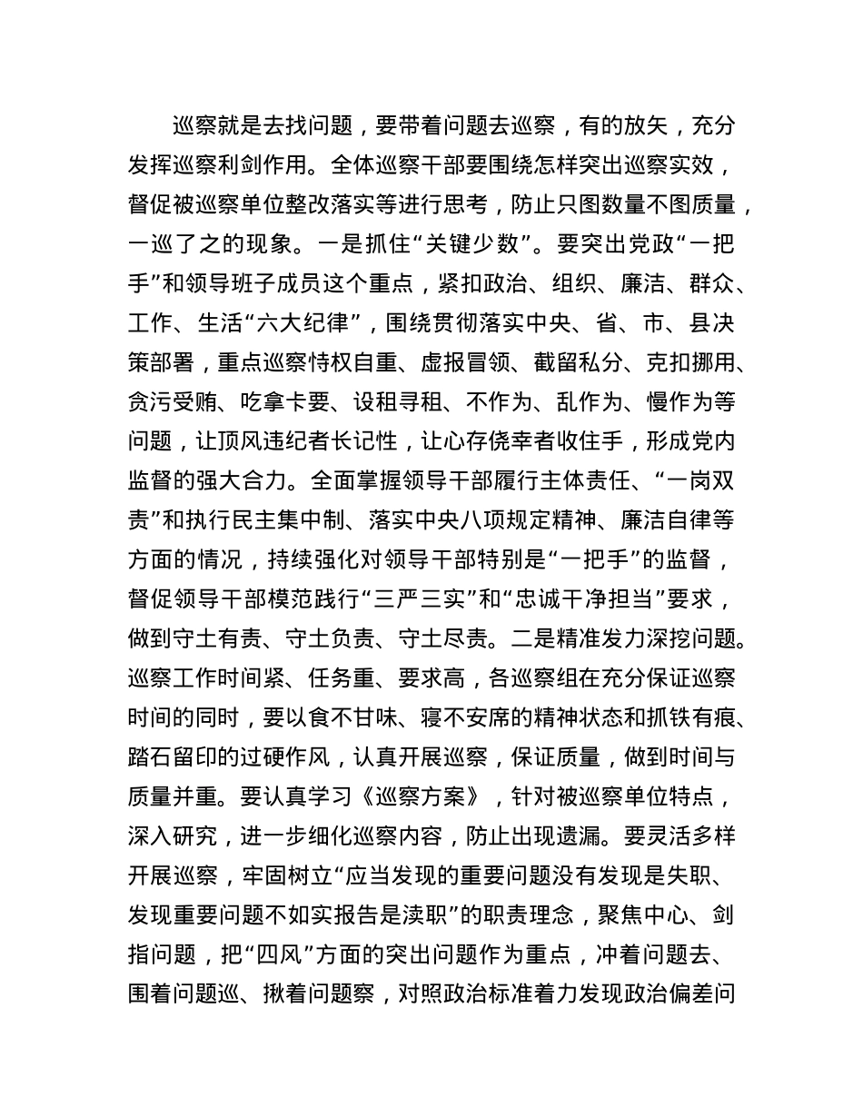 在乡村振兴领域专项巡察工作汇报会上的讲话.docx_第3页