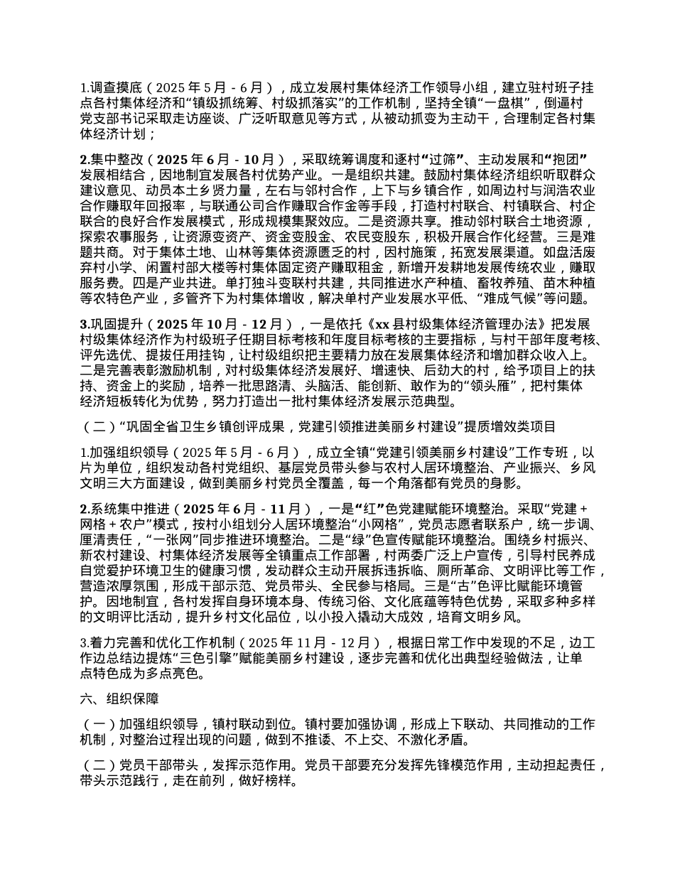 xx镇2025年基层X建“赋能提升”项目工作实施方案.docx_第2页