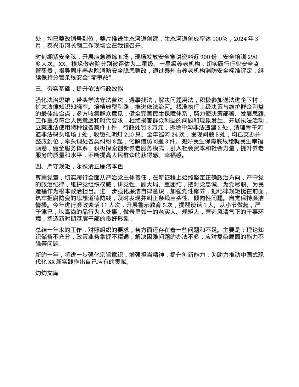 乡镇副镇长个人述职报告 (2).docx_第2页