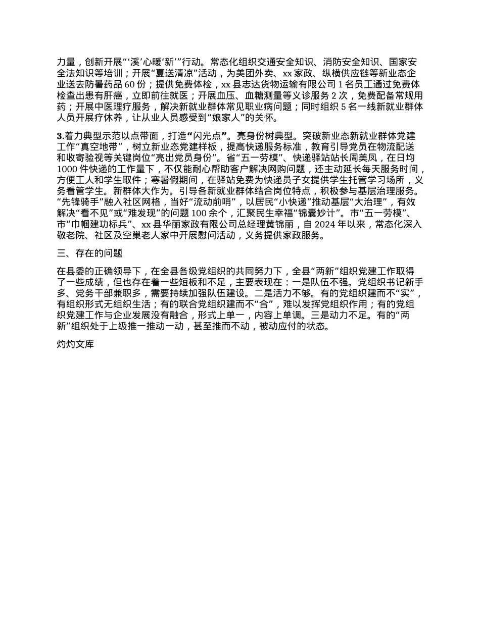 新业态新就业群体X建工作情况报告.docx_第3页