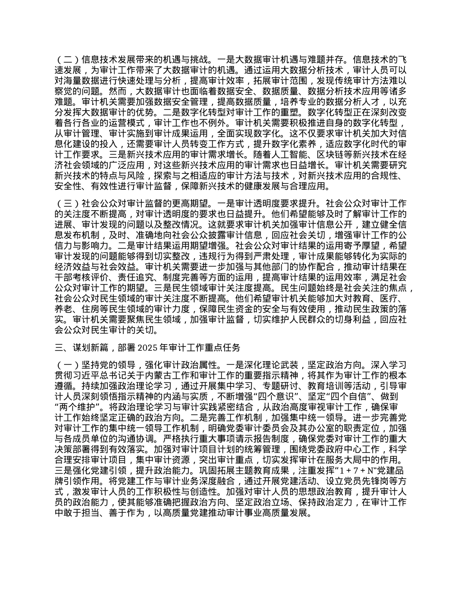 在2024年度审计工作会议上的工作报告.docx_第3页