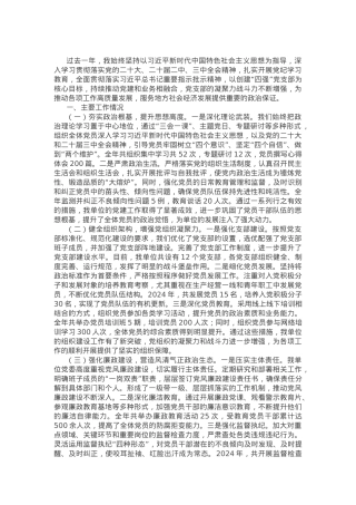 某党支部书记抓基层党建工作述职报告.docx