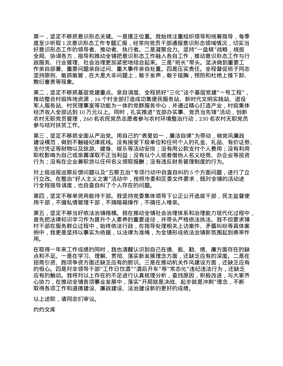 年度乡镇X委书记述职述责报告.docx_第2页
