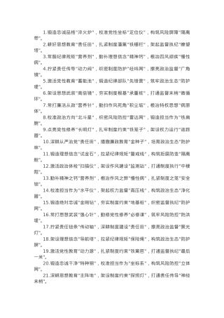 “管党治党”类排比金句30组.docx