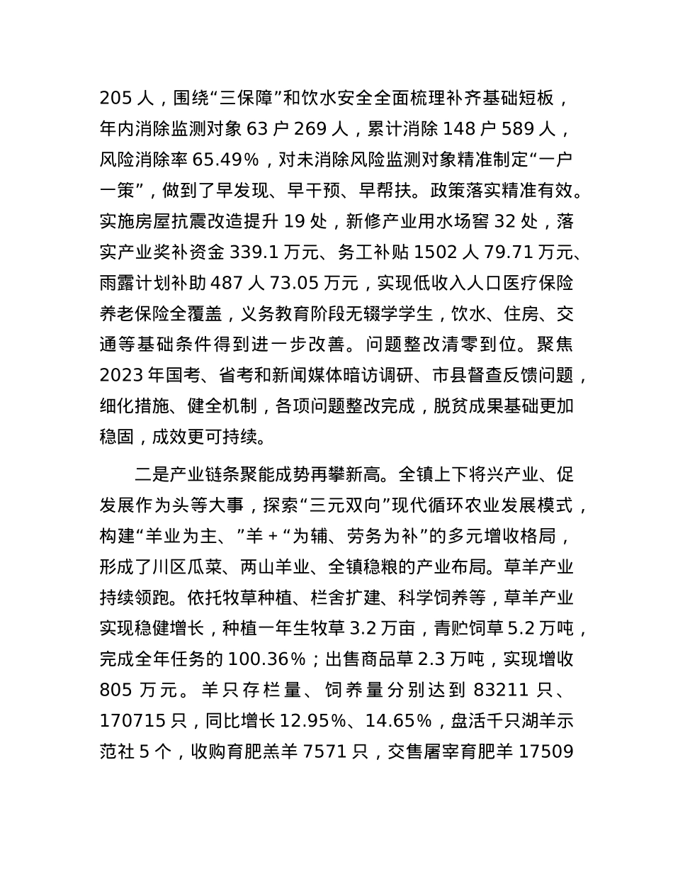 X委副书记、政府镇长在全镇2025年经济工作会议上的讲话.docx_第2页