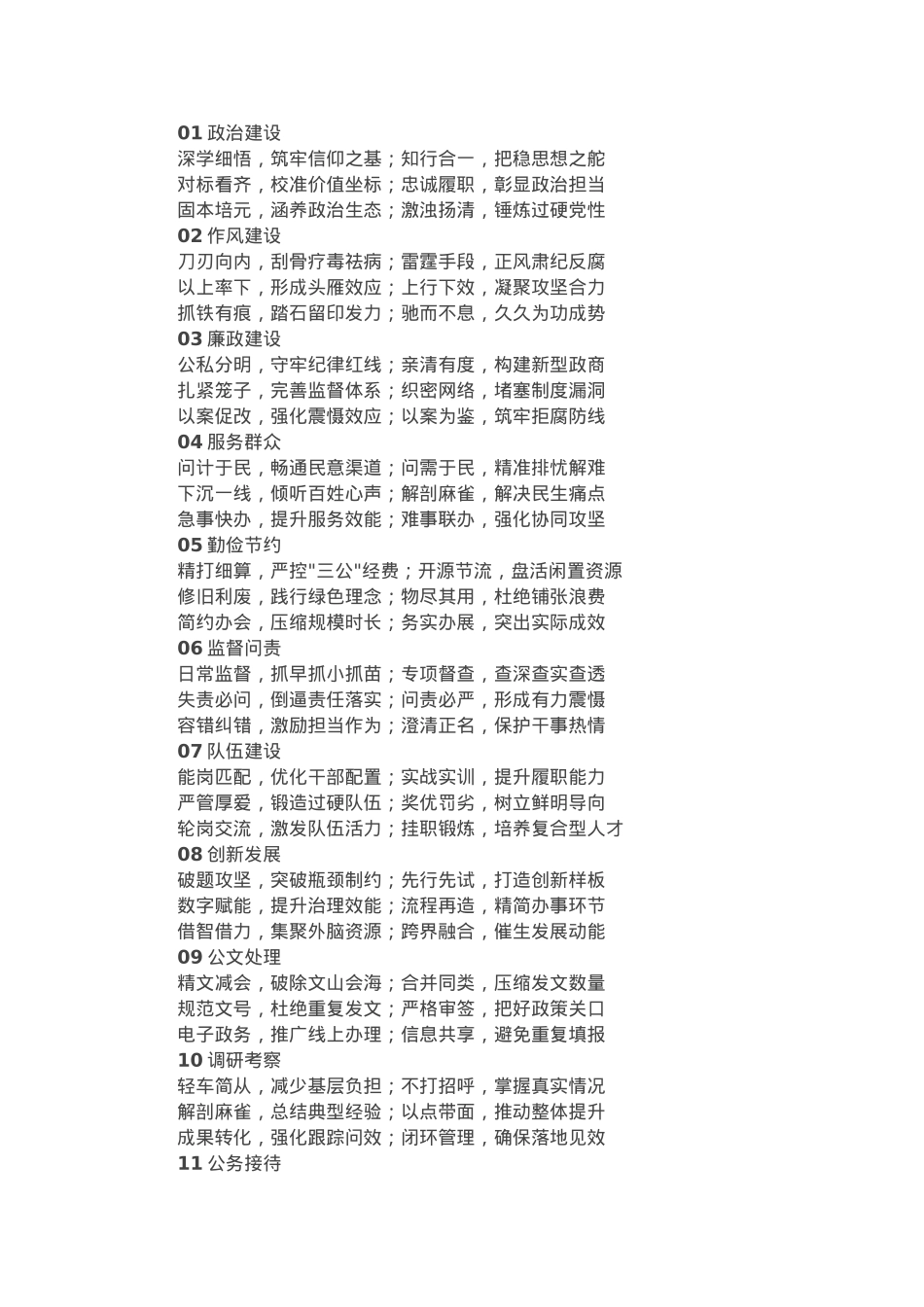 材料写作排比金句20组.docx_第1页