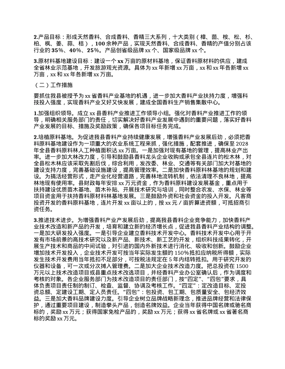 Xx县香料产业调研报告.docx_第2页