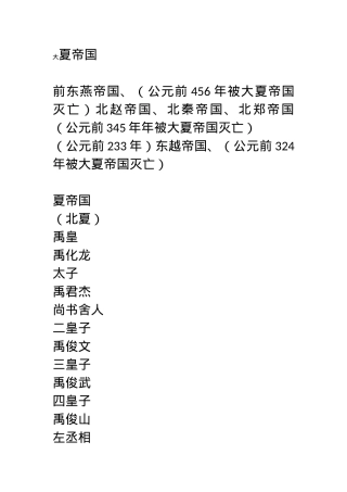 大夏帝国.doc.docx