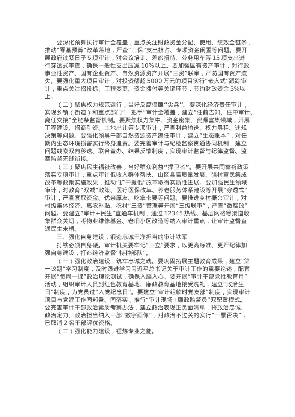 市委副书记在2025年第1次县委审计委员会会议上的讲话.docx_第2页