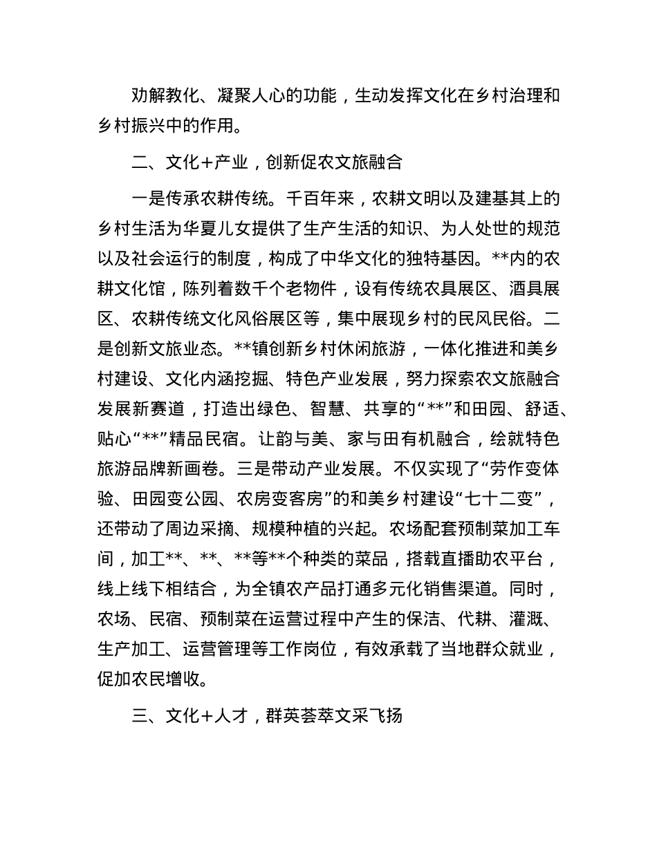 在全市文化文化振兴座谈会上的发言(1).docx_第2页