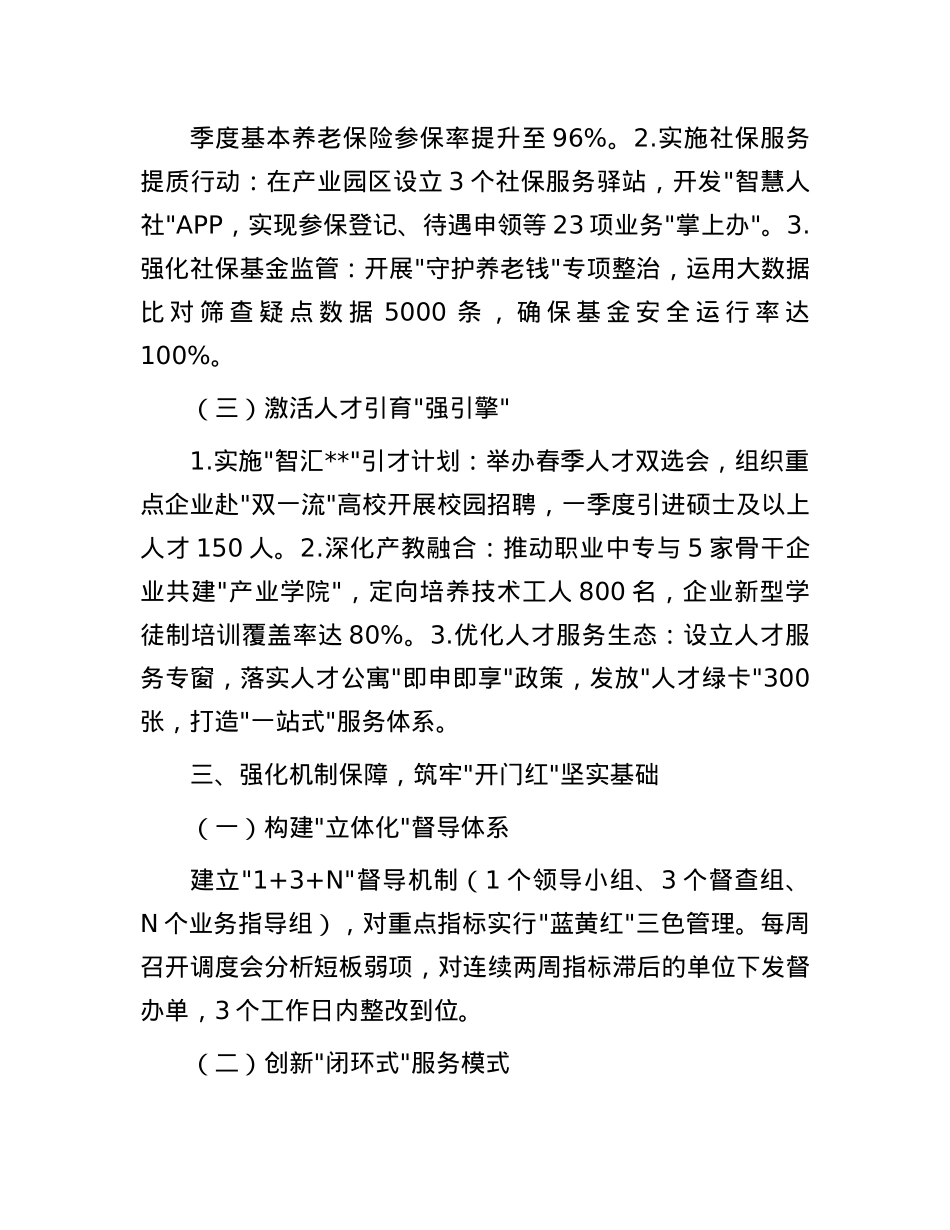 在全县一季度开门红工作调度会上的表态发言.docx_第3页