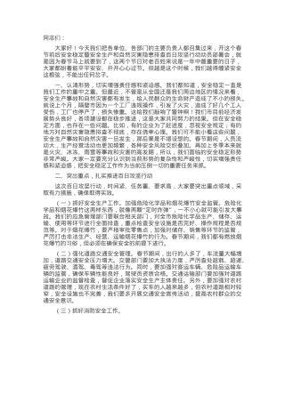 在市2025年春节前后安全稳定暨安全生产和自然灾害隐患排查百日攻坚行动动员部署会议上的讲话.docx