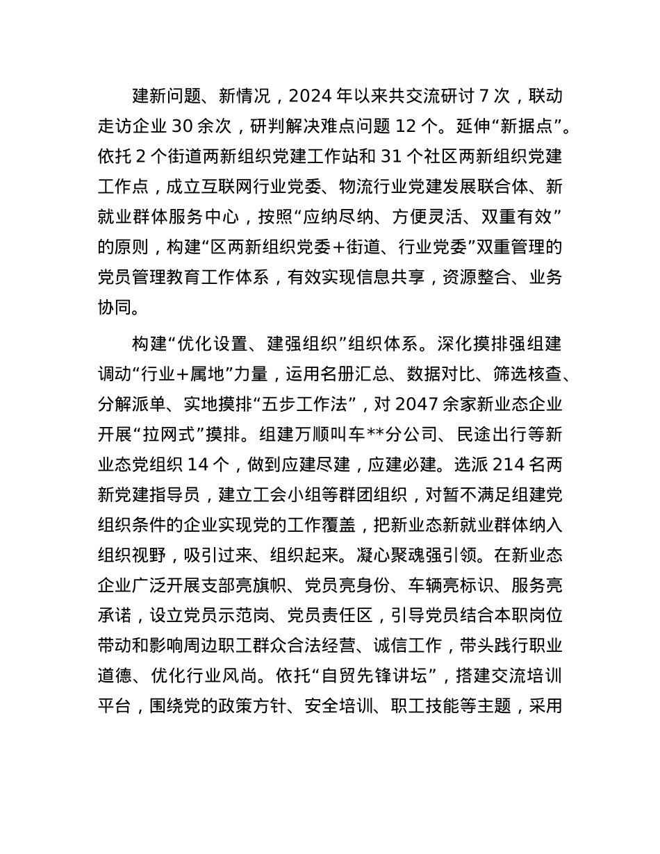 在2024年全市新兴领域X建工作推进会上的发言.docx_第2页
