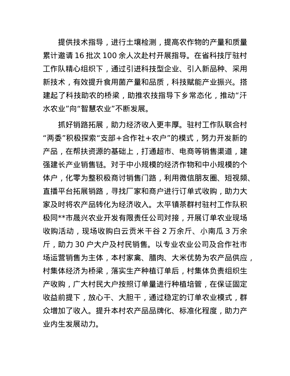在2024年全市驻村帮扶工作推进会上的交流发言.docx_第3页
