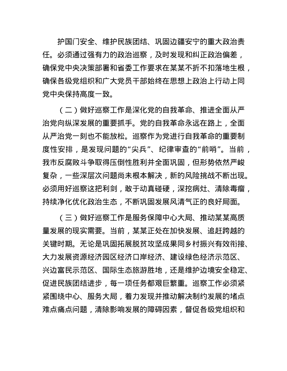 在2025年全市巡察工作会议上的讲话.docx_第2页