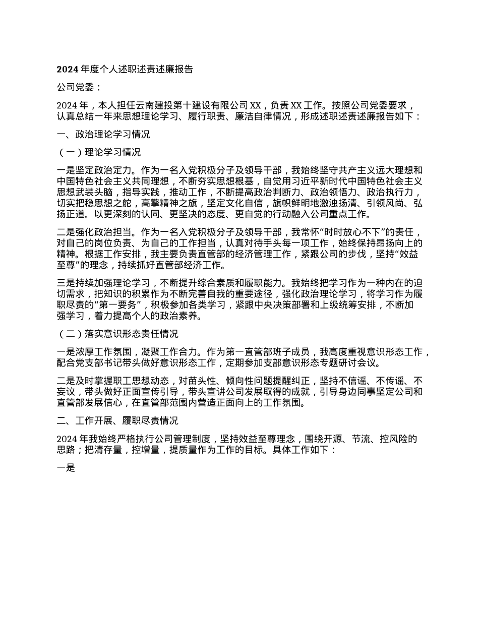 2024年度个人述职述责述廉报告(1).docx_第1页