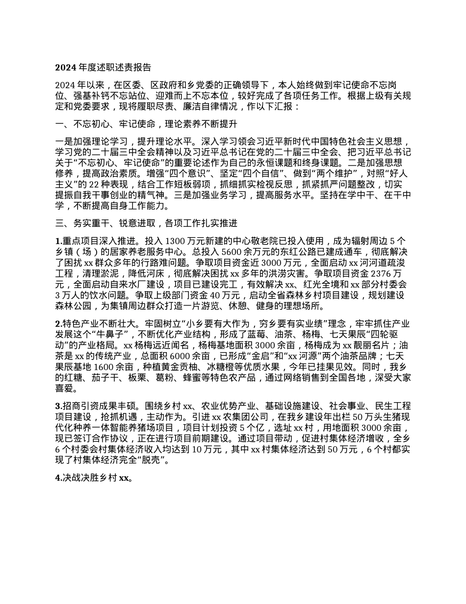 2024年度述职述责报告 (4)(1).docx_第1页
