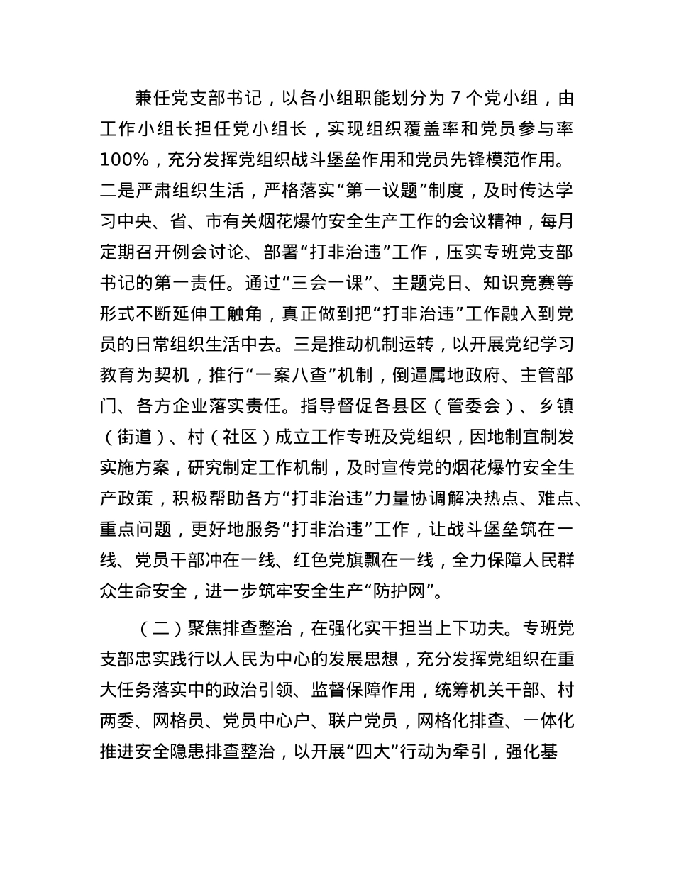 市公安局关于推进安全生产“打非治违”专项行动工作情况的报告(1).docx_第2页