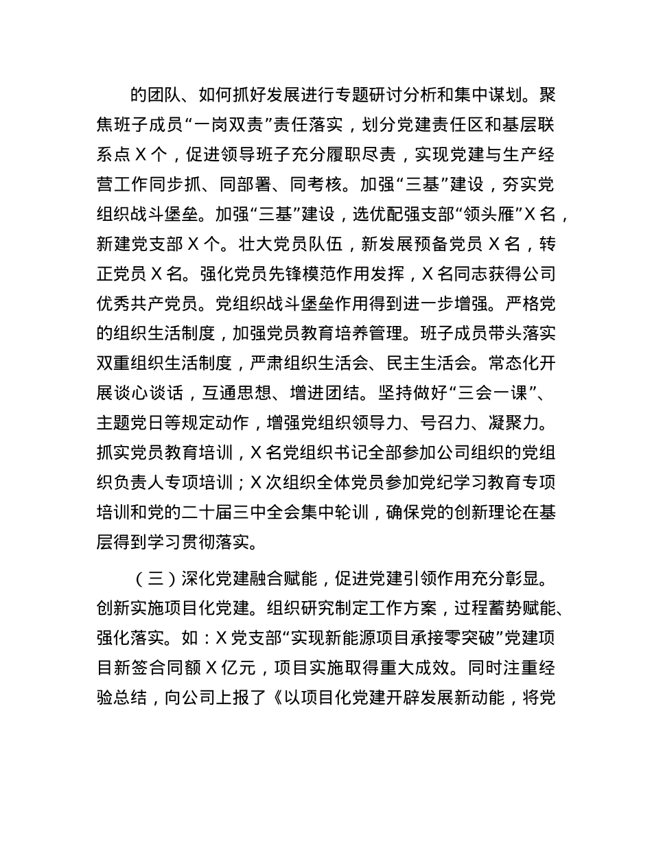 公司2024年X建工作开展情况报告.docx_第2页