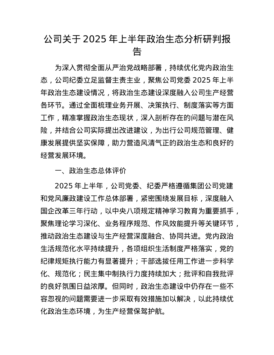 公司关于2025年上半年ZZ生态分析研判报告.docx_第1页
