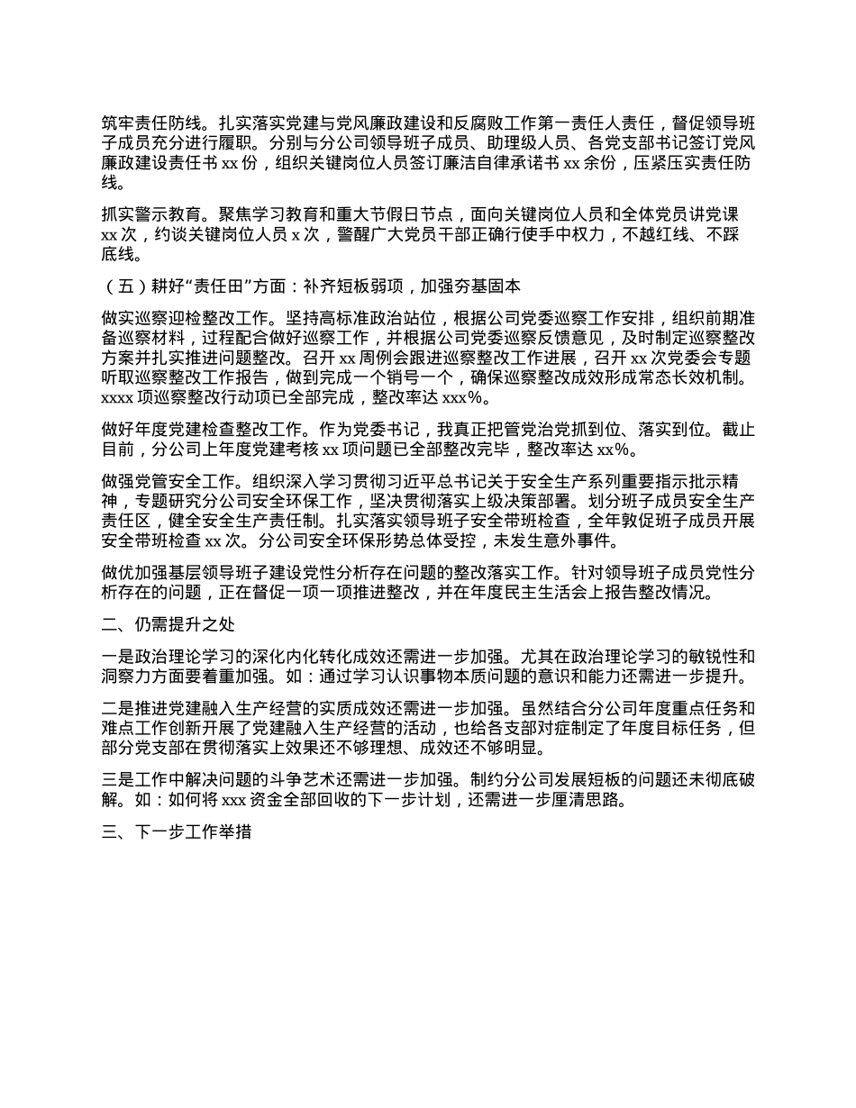 国企X委书记年度述职述廉报告(1).docx_第3页