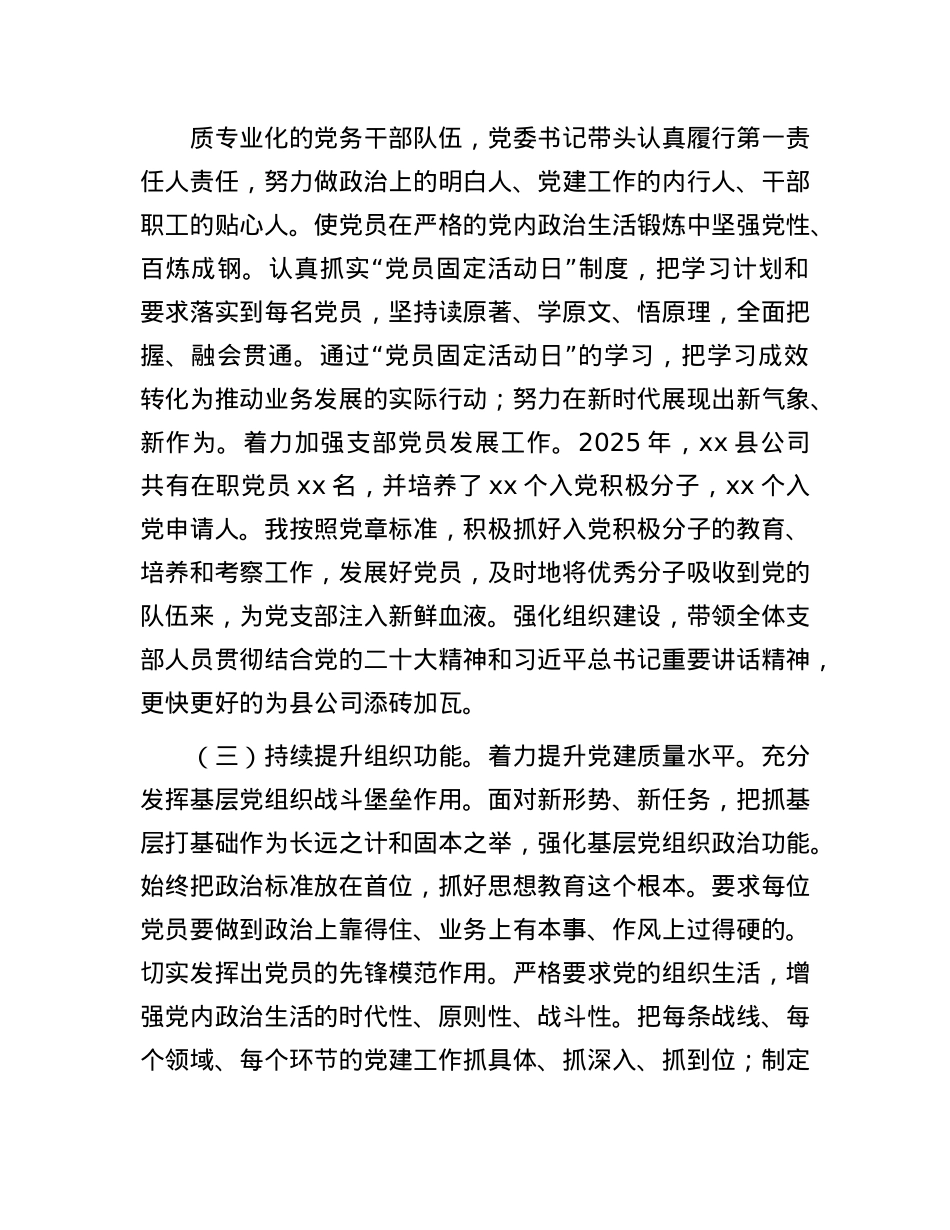 国有企业2025年上半年X建工作总结报告.docx_第3页