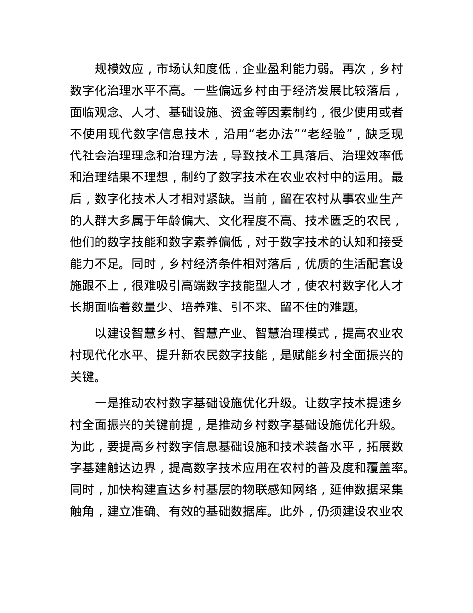 数字技术赋能乡村全面振兴(1).docx_第3页