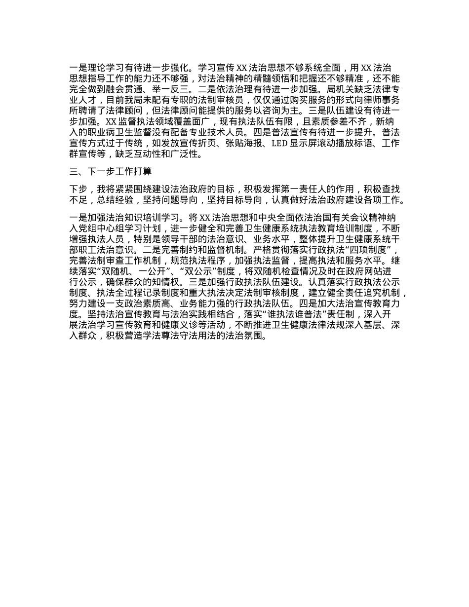 县局X组书记年度述法报告.docx_第2页