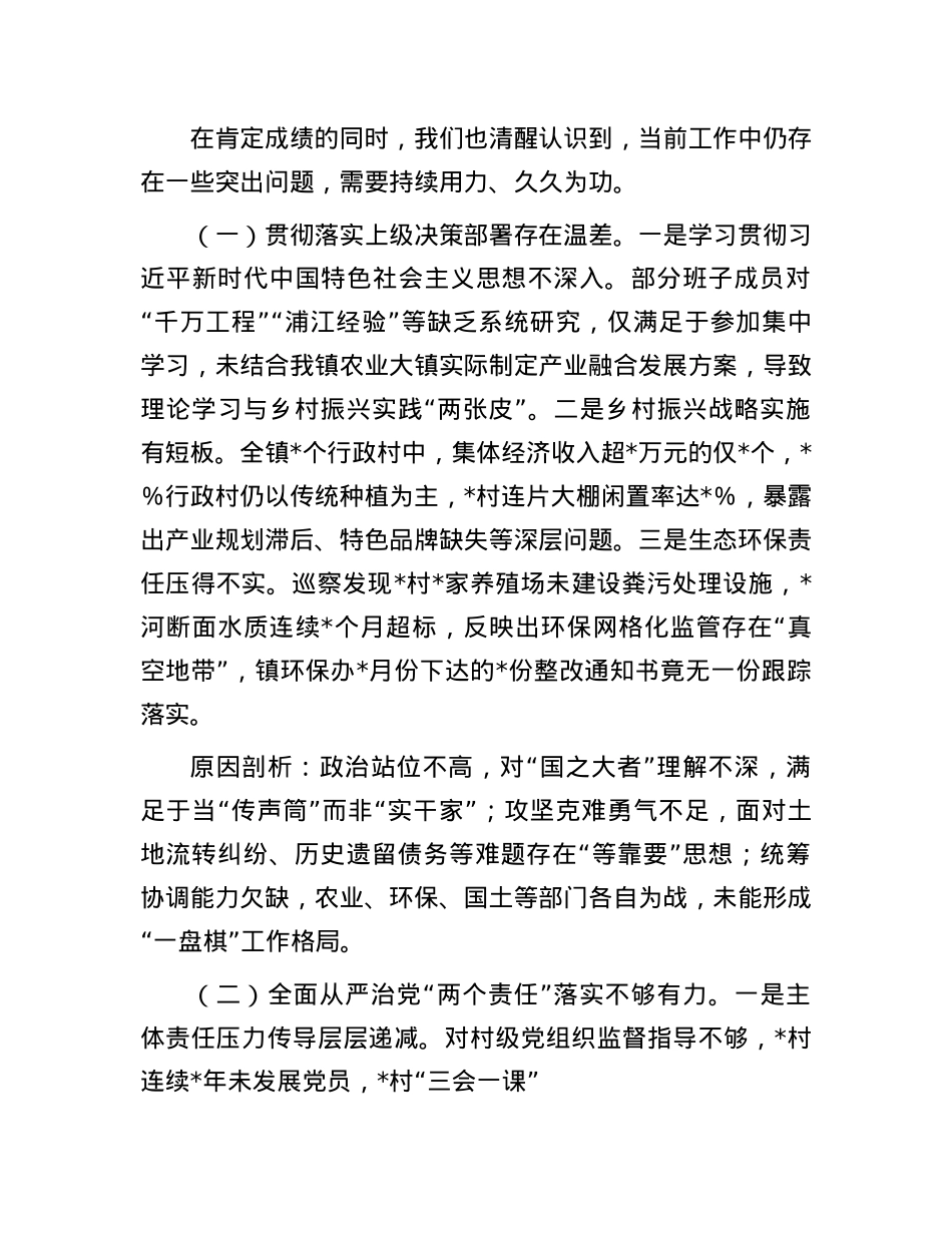 镇X委书记巡察整改落实情况汇报.docx_第3页