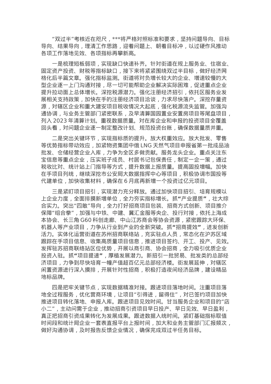 2024年度街道经济项目总结.docx_第2页