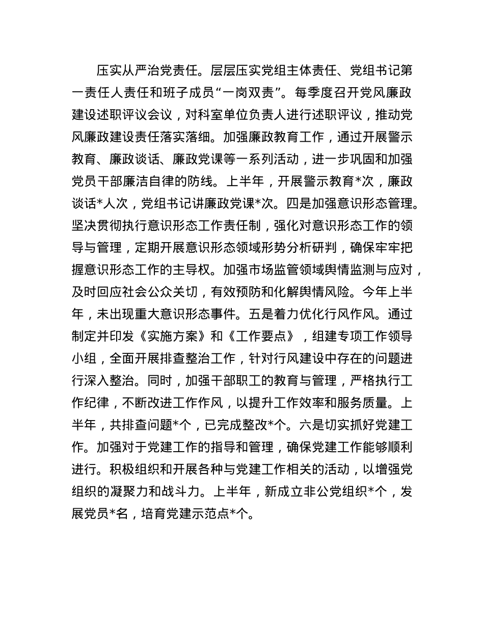 2025年市场监督管理局上半年工作总结.docx_第2页
