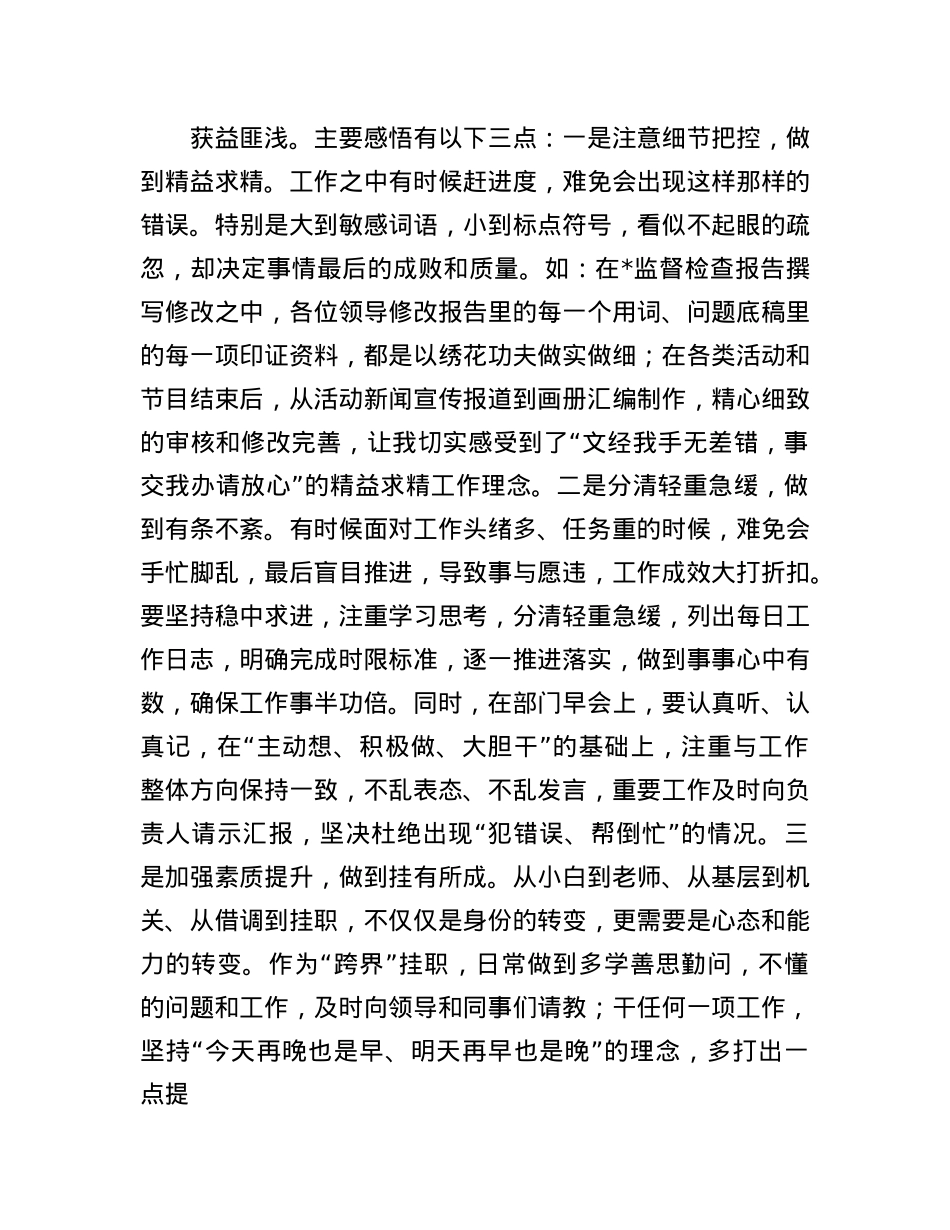 挂职锻炼人员2025年上半年工作总结.docx_第3页