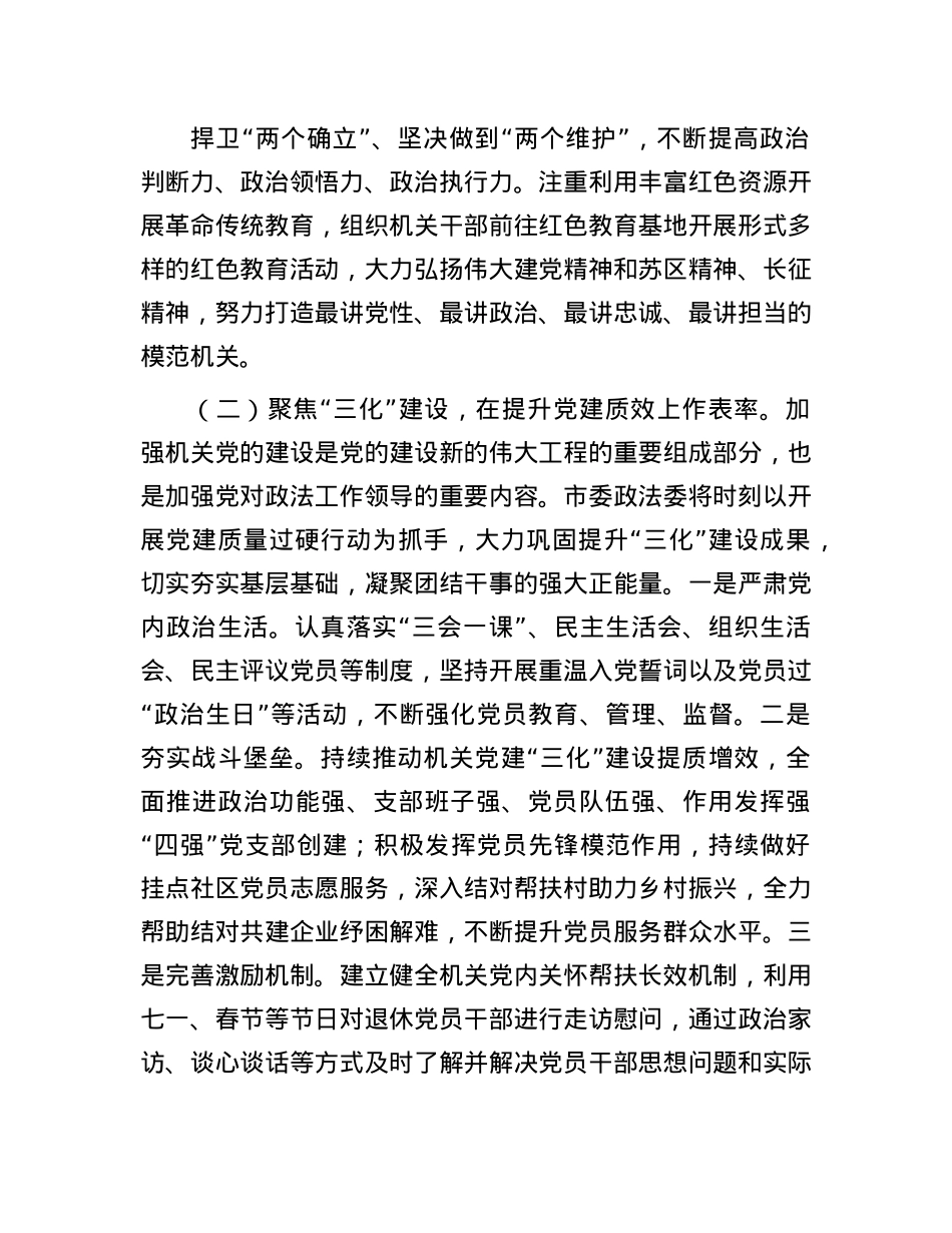 市委政法委2025年上半年X建工作总结.docx_第2页