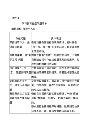 BXGD查摆问题整改台账3900字.docx