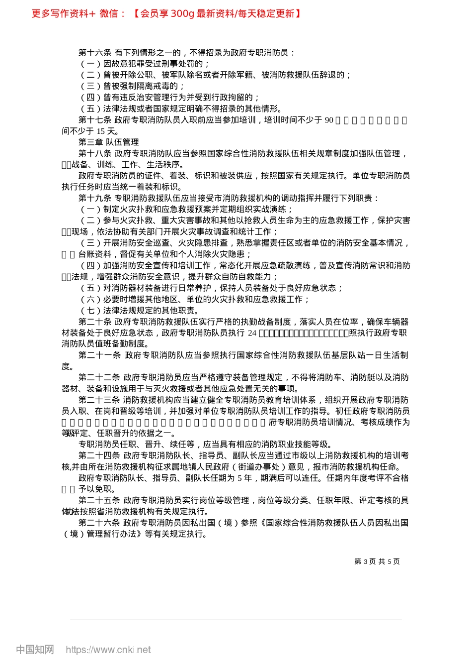 2025.04东莞市专职消防救援队伍建设管理办法.docx_第3页
