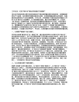 工作交流：红色“啄木鸟”督出项目建设“加速跑”.docx