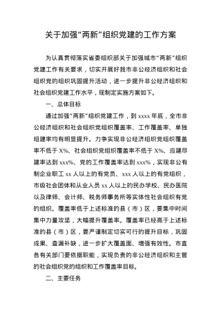 关于加强“两新”组织党建的工作方案.docx