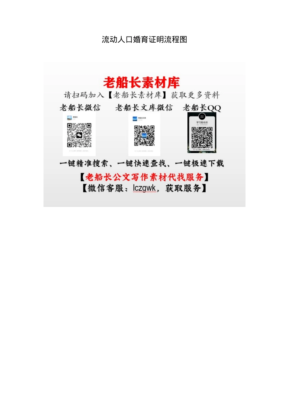 流动人口婚育证明流程图.docx_第1页