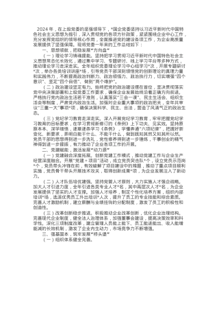 国企党委2024年工作总结报告.docx