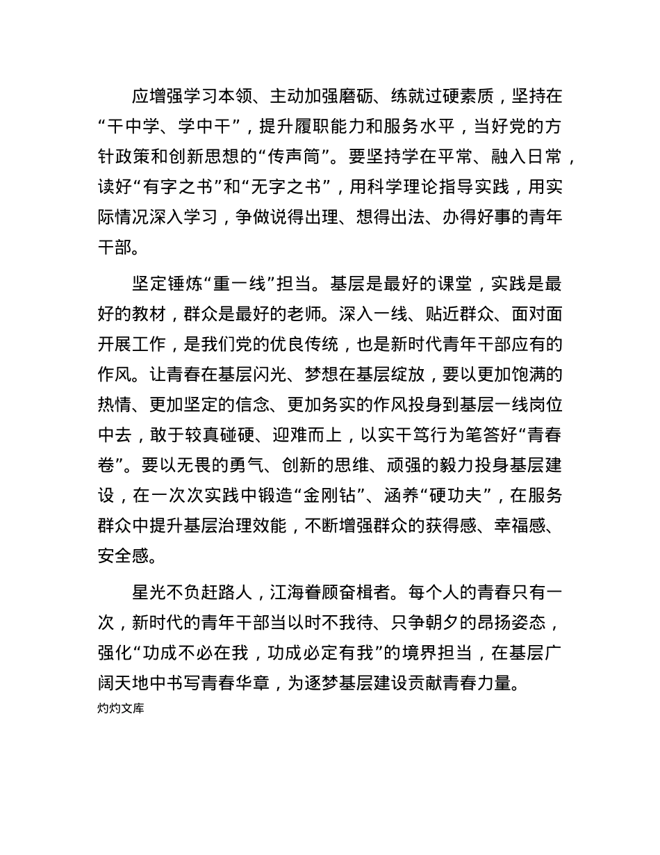 申论范文：在基层广阔天地书写青春华章.docx_第2页