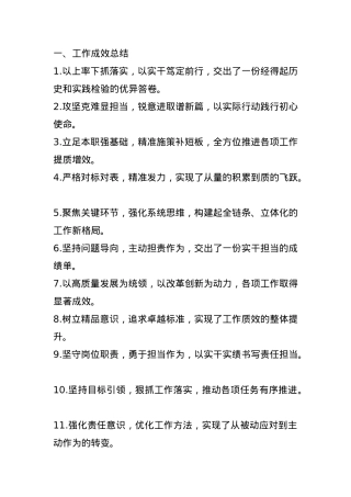 述职报告写作金句54例.docx