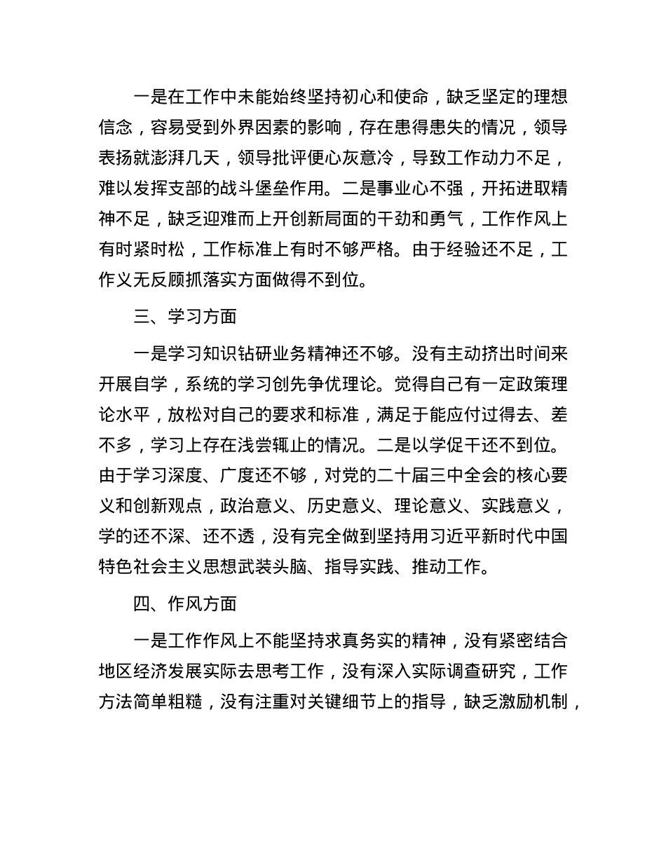 支部书记查摆问题清单.docx_第2页